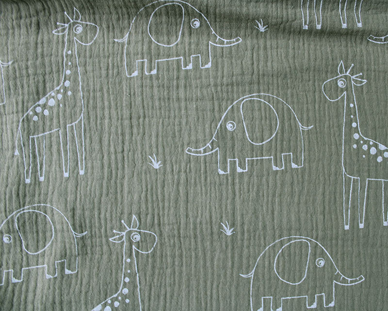 Tissu En Double Gaze De Coton Mousseline - 1m X 140cm, Vieux Rose, Oeko-Tex, Pour Vêtements Bébé