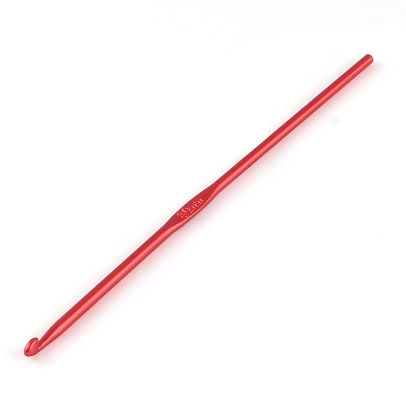 Aluminium Crochet Hooks in 11 sizes
