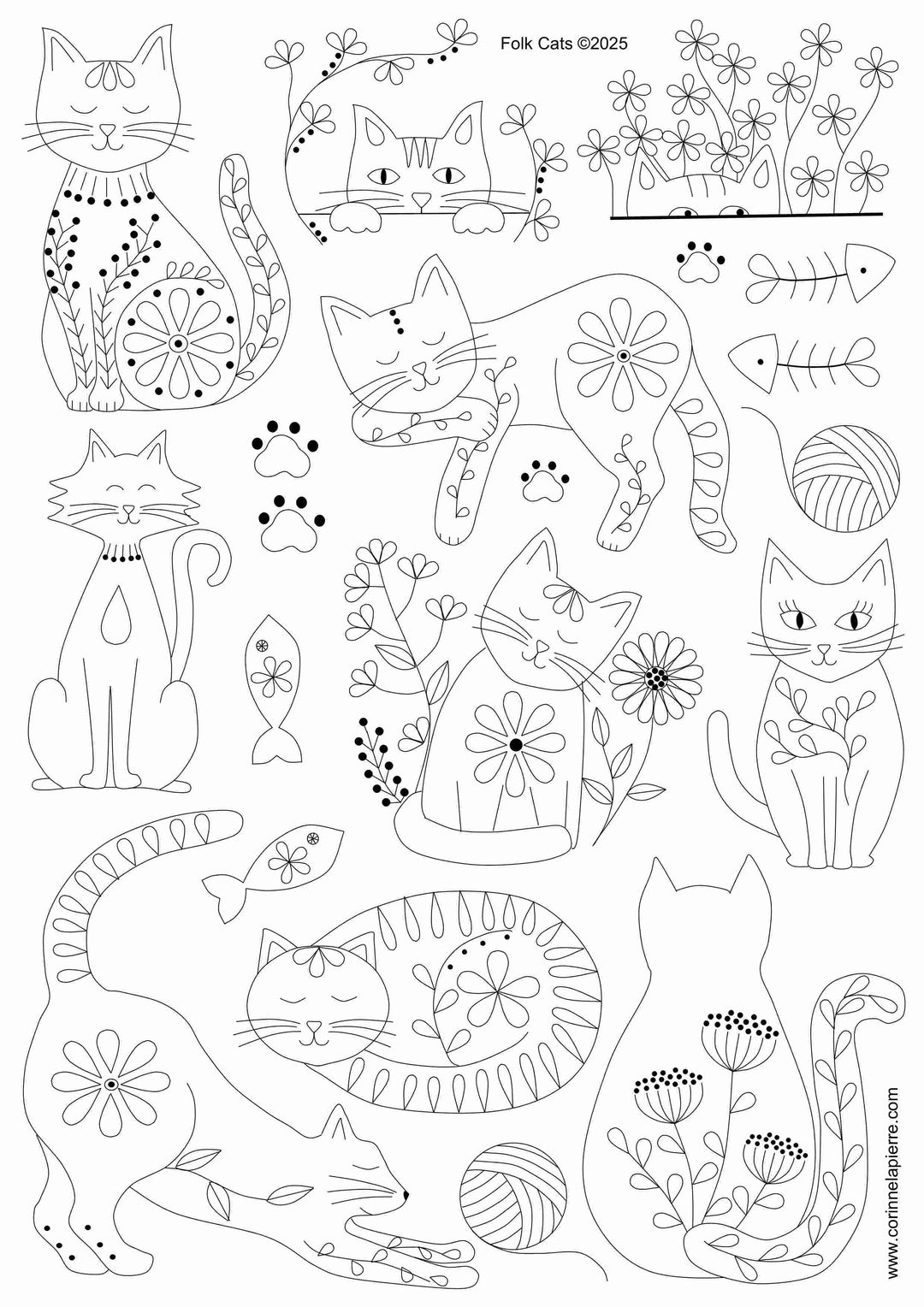 Corinne Lapierre UK Stick and Stitch Embroidery: Dogs, Cats, Birds, Flowers