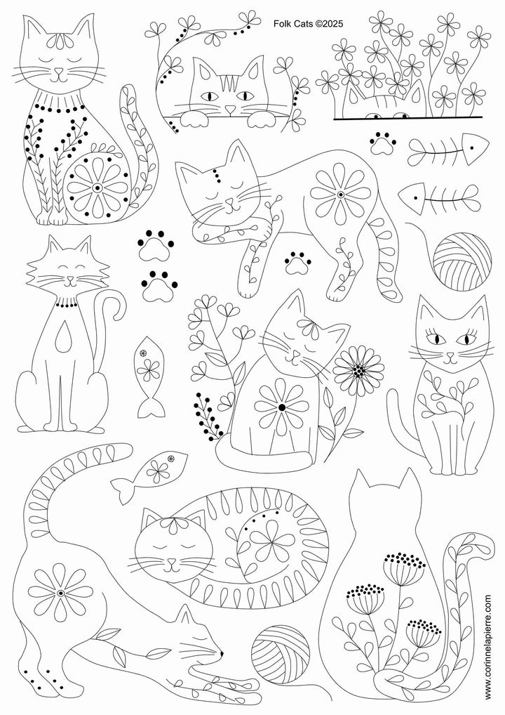 Corinne Lapierre UK Stick and Stitch Embroidery: Dogs, Cats, Birds, Flowers