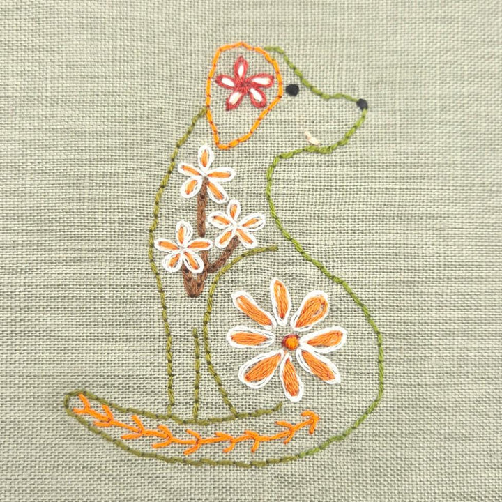 Corinne Lapierre UK Stick and Stitch Embroidery: Dogs, Cats, Birds, Flowers