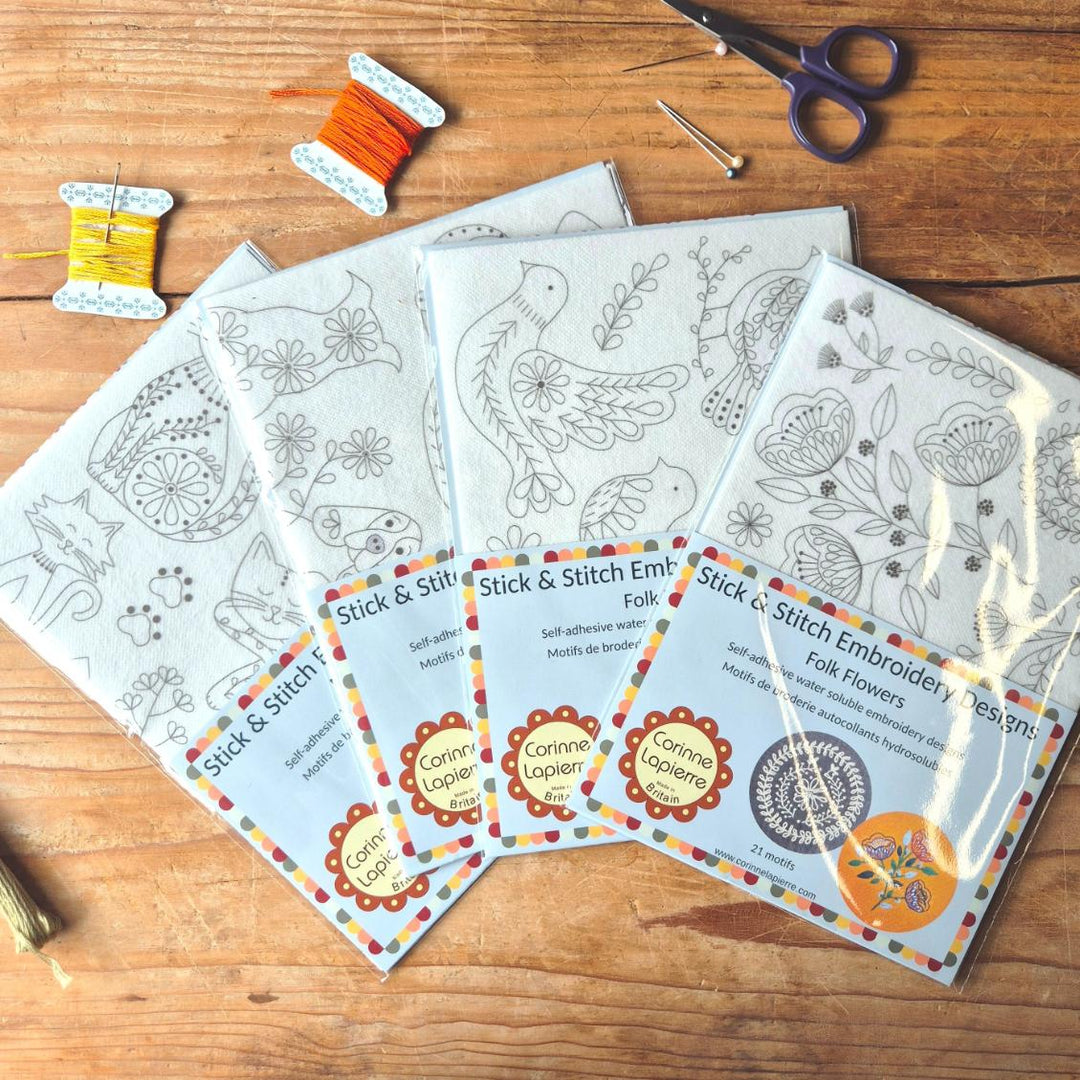 Corinne Lapierre UK Stick and Stitch Embroidery: Dogs, Cats, Birds, Flowers