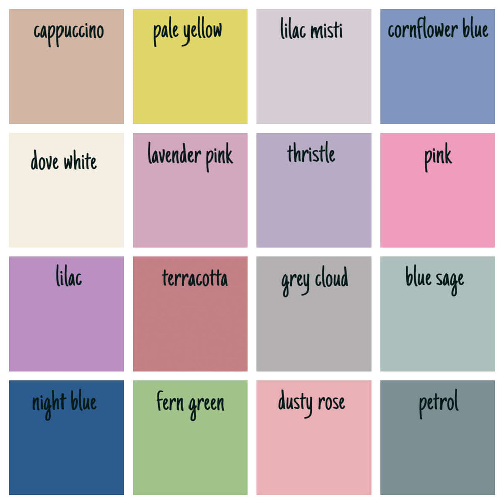 Permanent Solids. Plain cotton by the Fat quarter - 18 colours by Tilda.