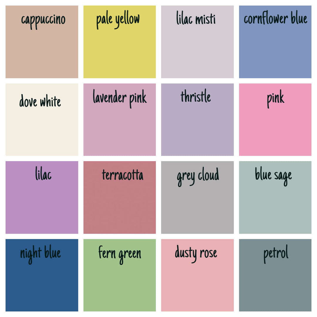 Permanent Solids. Plain cotton by the Fat quarter - 18 colours by Tilda.