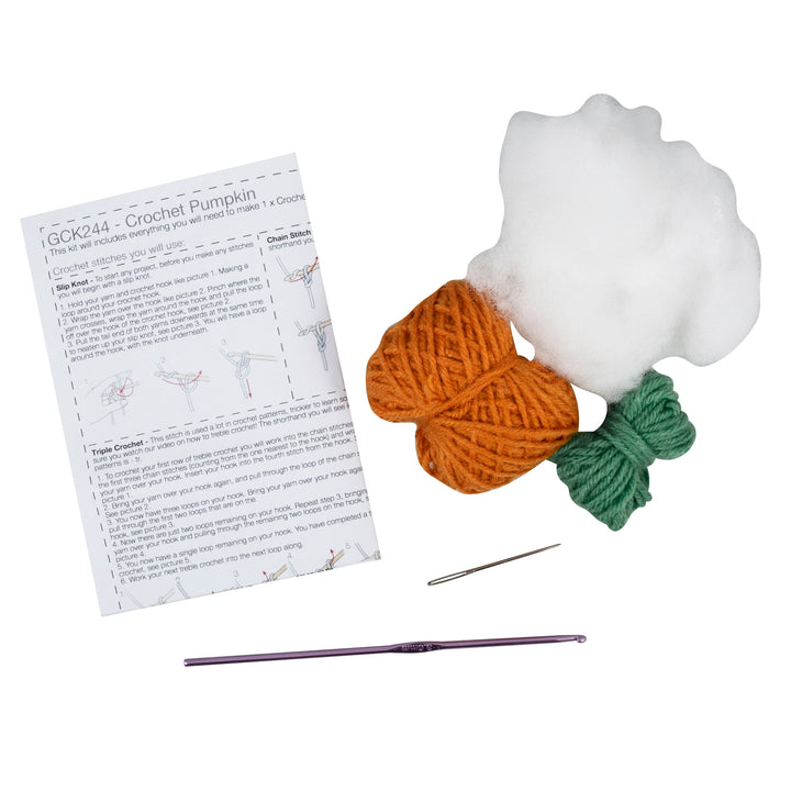 Crochet Kit - Pumpkin