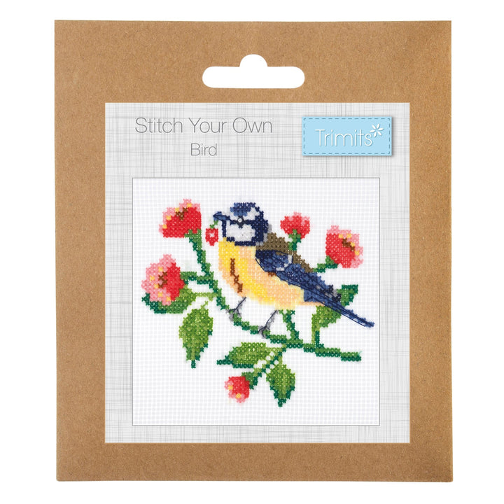 Mini Counted Cross Stitch Kit - Bird