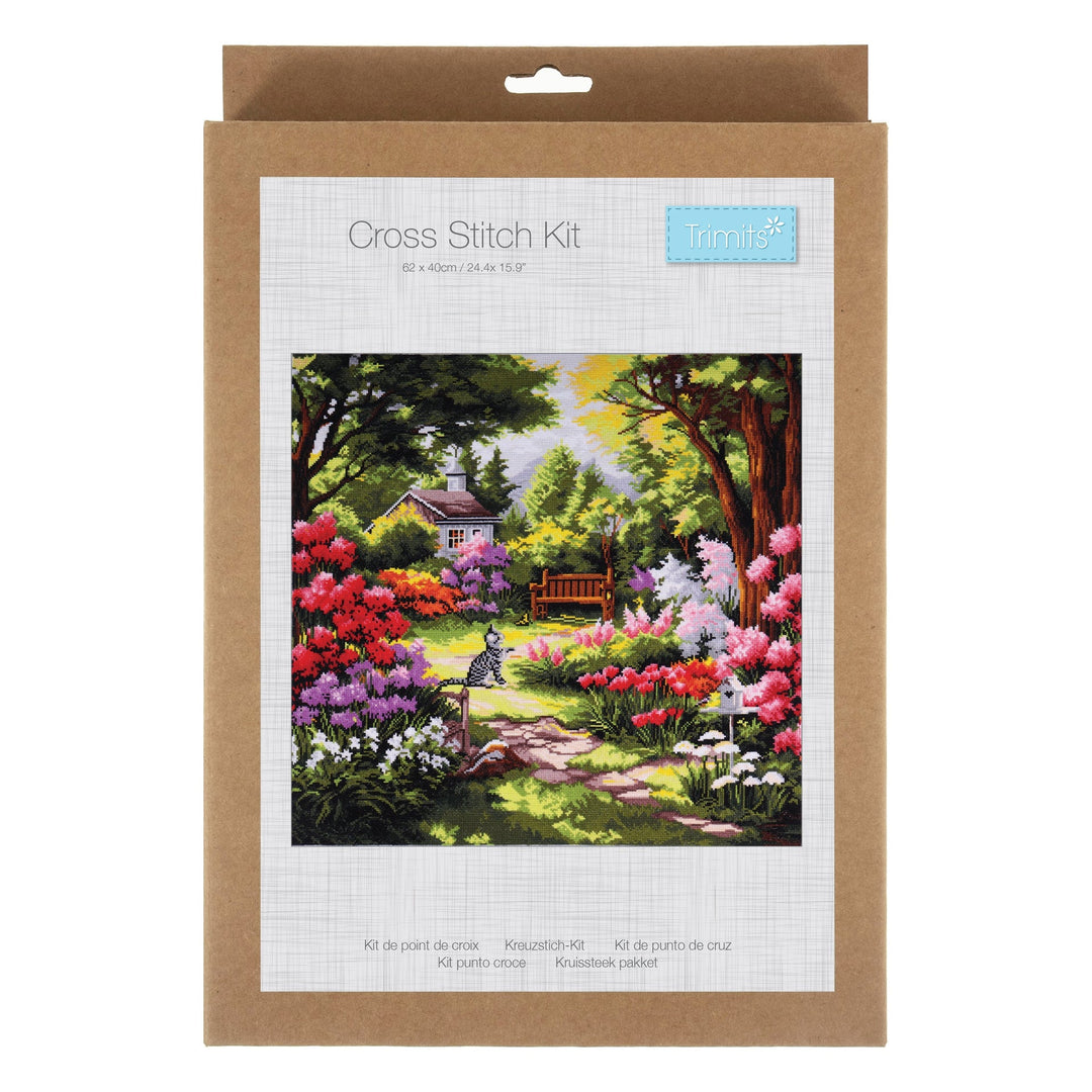 Extra Large Counted Cross Stitch Kit - Garden