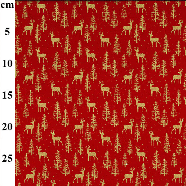 Scandi Metallic Christmas fat quarter bundle/ half metre quilting craft cotton Fabrics