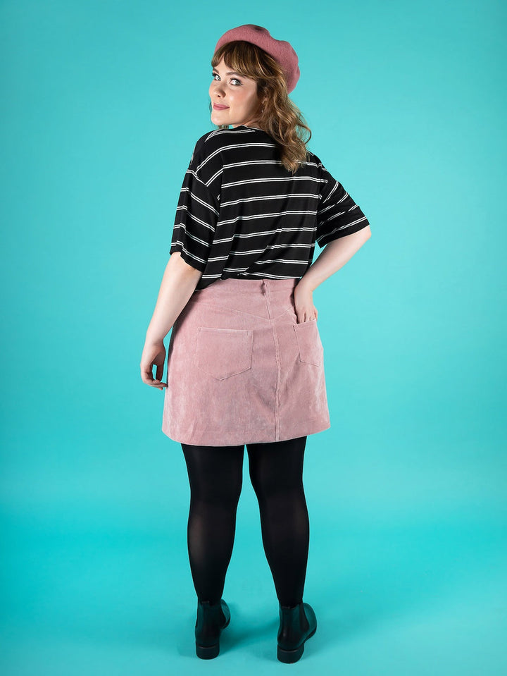 Tilly and the Buttons Ness sewing pattern. Easy casual skirt pattern.