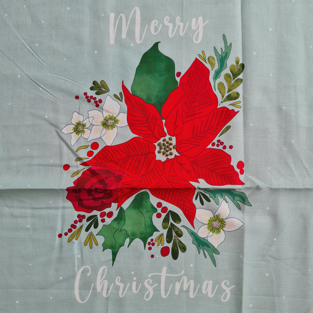Berries & Blooms by The Crafty Lass – Christmas – Cotton Cushion Panels
