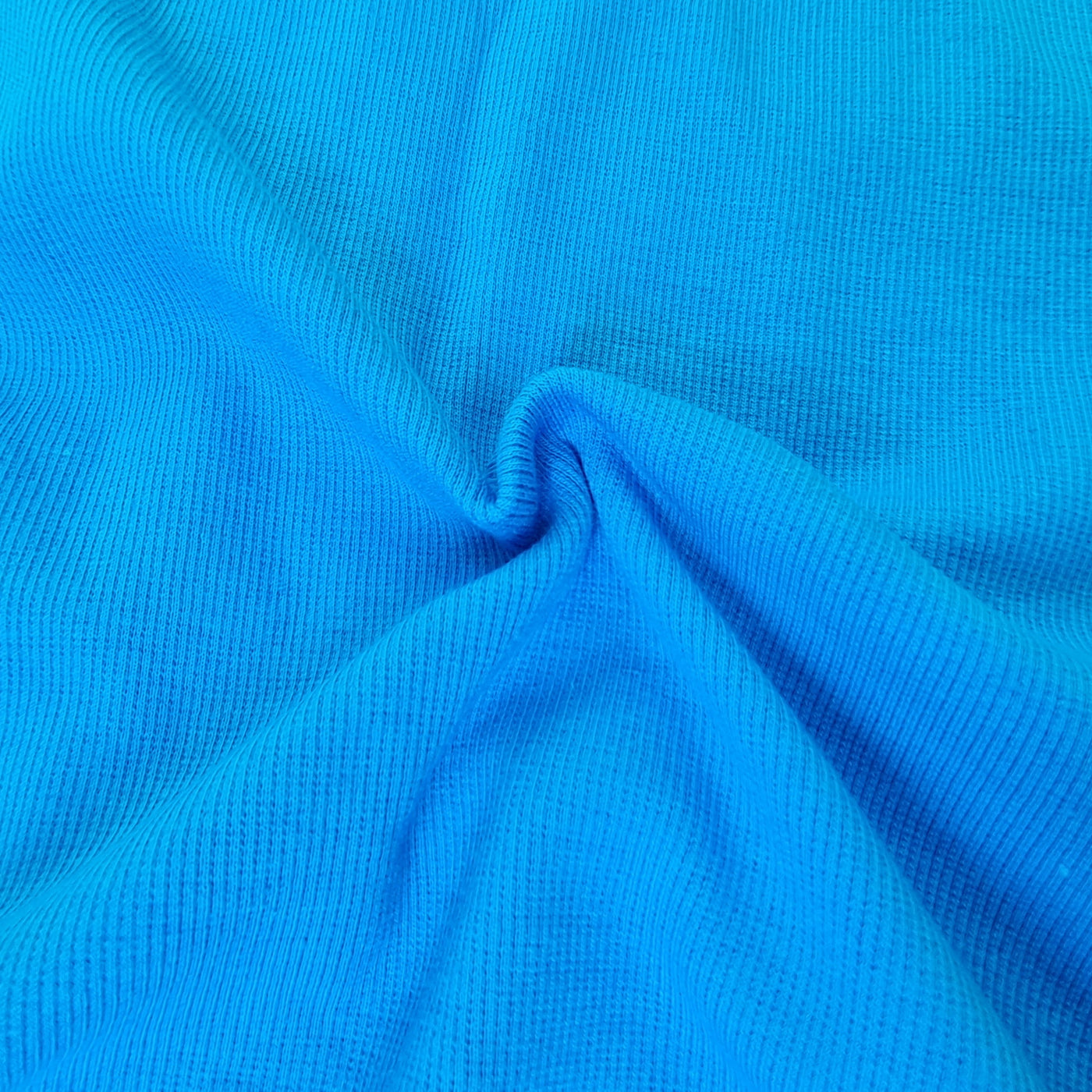 Tubular jersey ribbing knit cotton fabric x half metre. OekoTex. Ribb