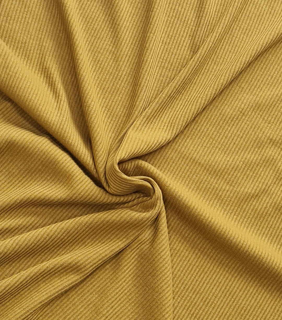 Rib knit stretch jersey dress, ribbed T-shirt fabric Mustard per metre Rib knit stretch jersey dress, ribbed T-shirt fabric Mustard per metre