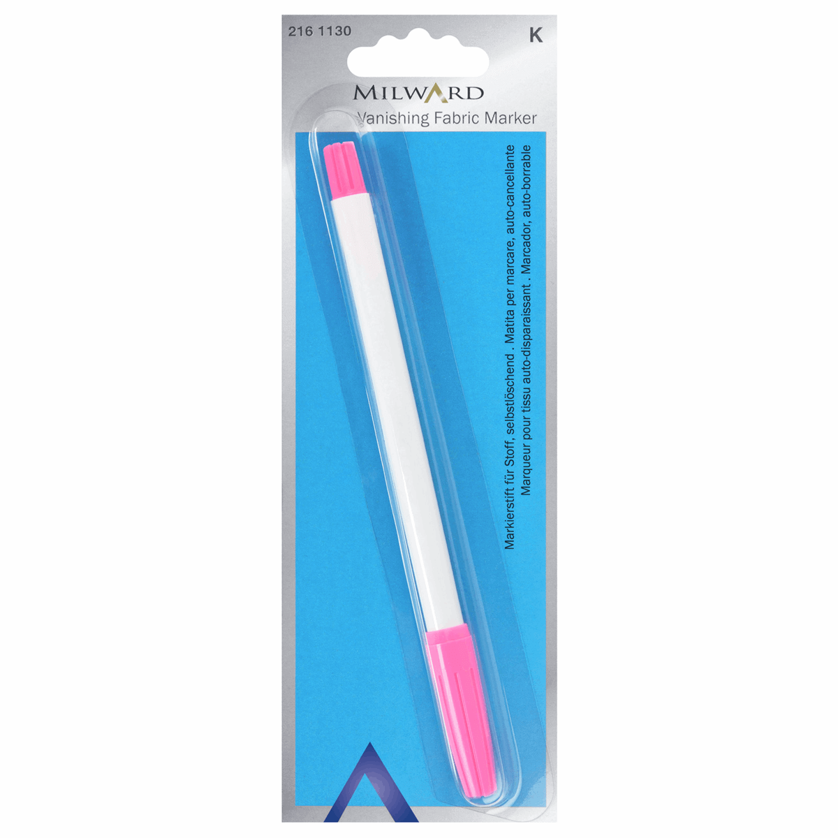 Milward Vanishing pen fabric marking pen: sewing, quilting, embroidery.