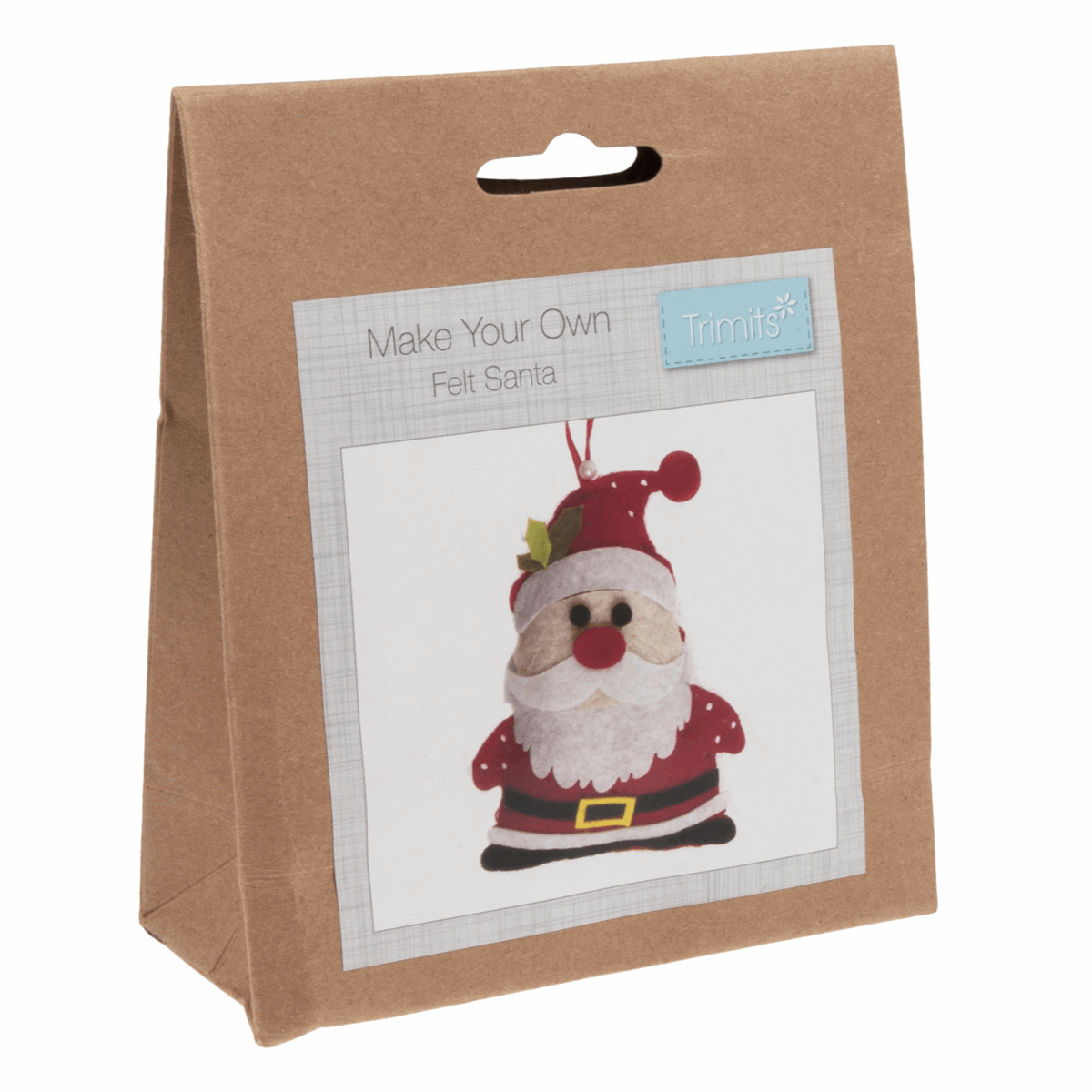 Trimits make your own hanging felt Christmas decoration kit - Kids, adults Crafts Sewing