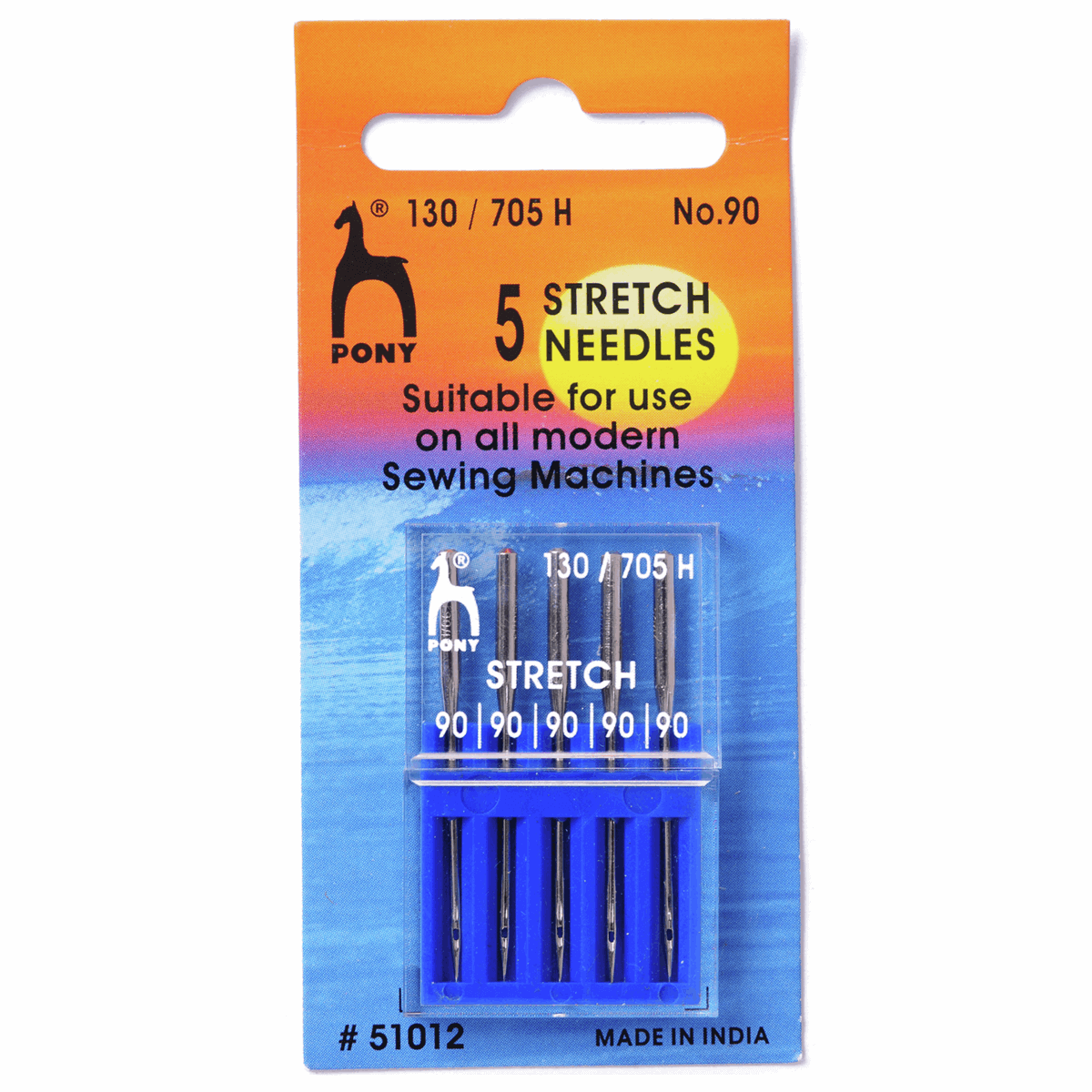 Stretch sewing needles: pony 90 130/705H standard fit
