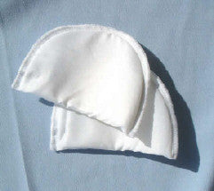 Shoulder Pads (one pair), white small, medium and large. Dressmaking and sewing.